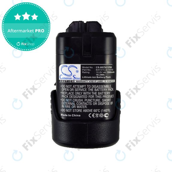 Batéria pre Bosch GOP 10.8V, 1500mAh, Li-Ion, 10.8V, BAT411, BAT413, HQ