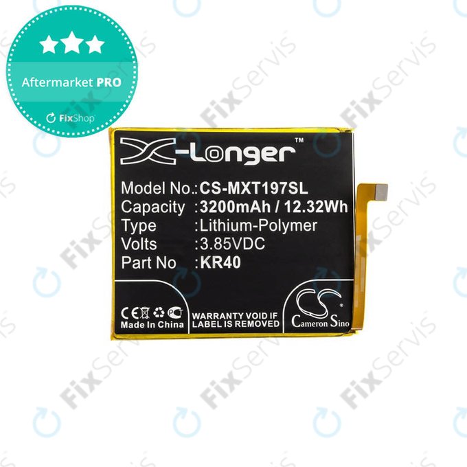 Motorola One Vision - Batéria KR40 3200mAh HQ