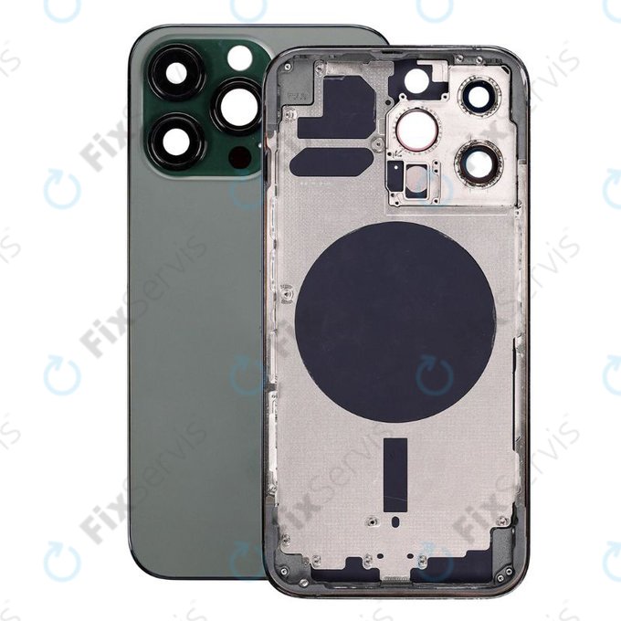 Apple iPhone 13 Pro - Zadný Housing (Alpine Green)