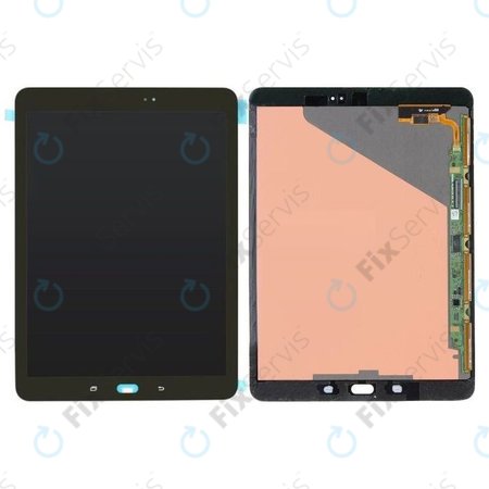Samsung Galaxy Tab S2 9.7 T810, T815 - LCD Displej + Dotykové Sklo (Black) - GH97-17729A