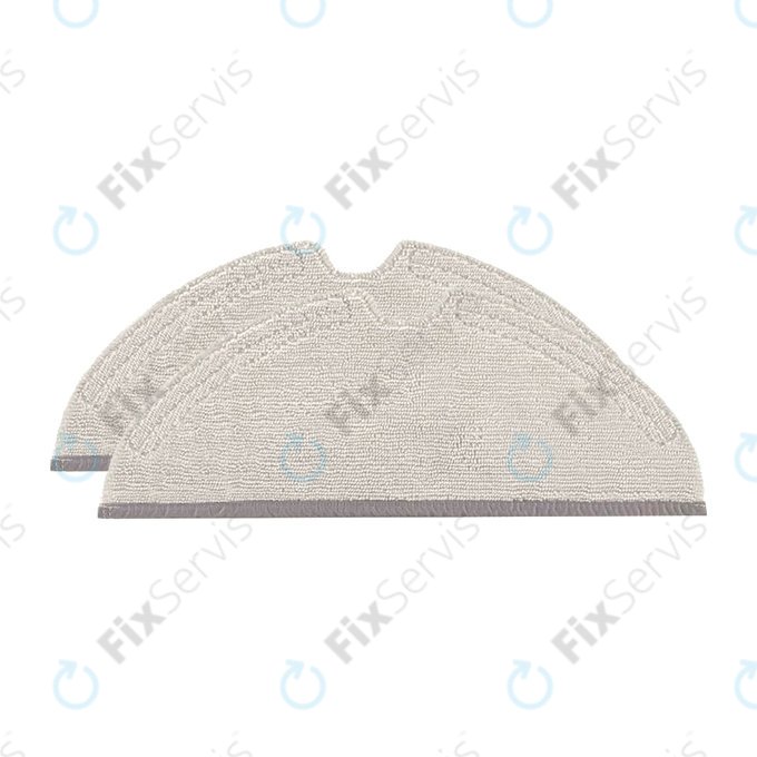 Xiaomi Roborock S5-series, S6-series, Q5-series, Q7-series, Q8 Max-series, E-series, Xiaowa E2, E3 - Mopovacia Utierka (Mikrovlákno) - 2ks