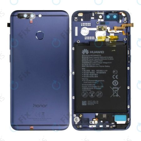 Huawei Honor 8 Pro DUK-L09 - Batériový Kryt + Batéria (Navy Blue) - 02351FVG Genuine Service Pack