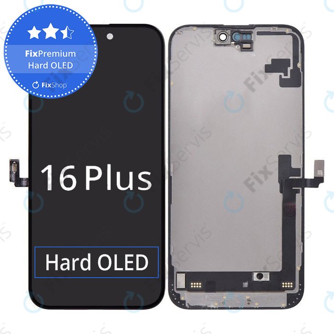 Apple iPhone 16 Plus - LCD Displej + Dotykové Sklo + Rám Hard OLED FixPremium