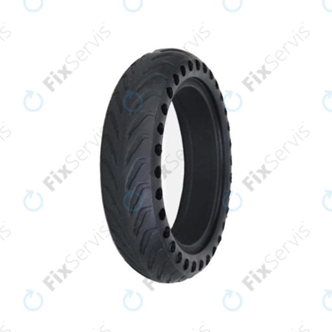 Xiaomi Mi Electric Scooter 1S, 2 M365, Essential, Pro, Pro 2 - Odolná Plná Bezdušová Pneumatika (Typ 4) (Black)