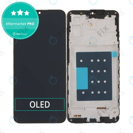 Samsung Galaxy A17 A176B - LCD Displej + Dotykové Sklo + Rám (Black) OLED