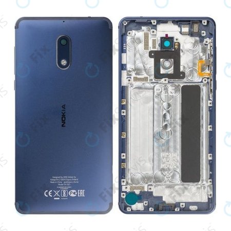 Nokia 6 - Batériový kryt (Tempered Blue) - 20PLELW0016 Genuine Service Pack