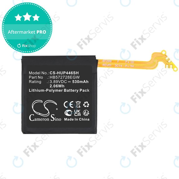 Batéria pre Huawei Watch GT4 46mm, 530mAh, Li-Pol, 3.89V, HB572728EGW, HQ