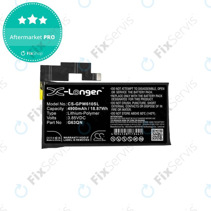 Google Pixel 6 Pro - Batéria G63QN 4900mAh HQ