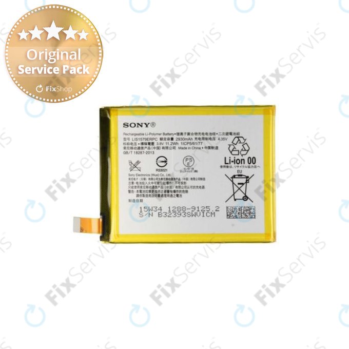 Sony Xperia Z3 Plus E6553 - Batéria LIS1579ERPC 2930mAh - 1288-9125 Genuine Service Pack