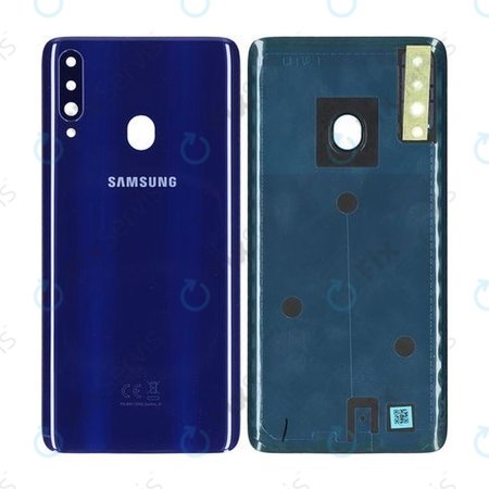 Samsung Galaxy A20s A207F - Batériový Kryt (Blue) - GH81-19447A Genuine Service Pack