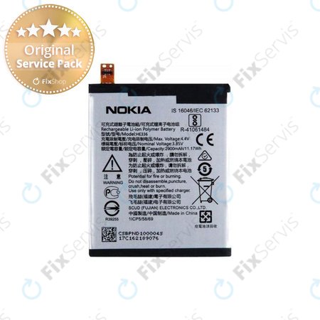 Nokia 3.1, Nokia 5.1 - Batéria HE336 2990 mAh - BPES200001S