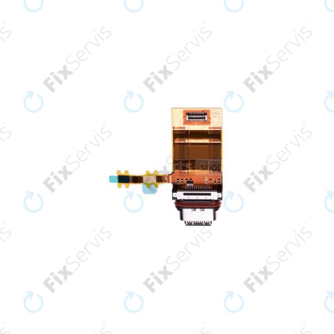 Sony Xperia XZ1 G8341 - Nabíjací Konektor + Flex Kábel - 1306-9136 Genuine Service Pack