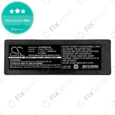 Batéria pre Scanreco 590, Cifa, Effer, 3000mAh, Ni-MH, 7.2V, RSC7220, HQ