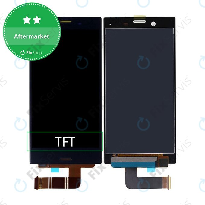 Sony Xperia X Compact F5321 - LCD Displej + Dotykové Sklo (Black) TFT