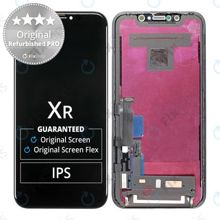 Apple iPhone XR - LCD Displej + Dotykové Sklo + Rám Original Refurbished PRO