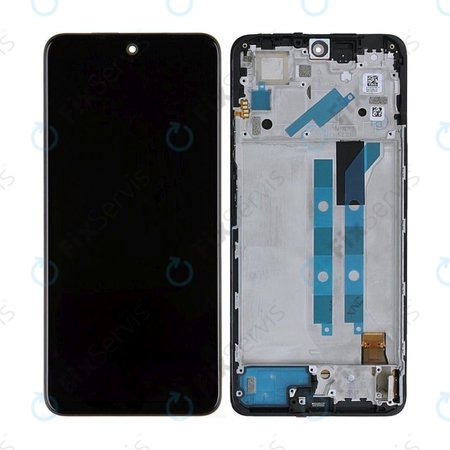 Xiaomi Redmi Note 11 Pro 5G 21091116I 2201116SG - LCD Displej + Dotykové Sklo + Rám (Black) OLED