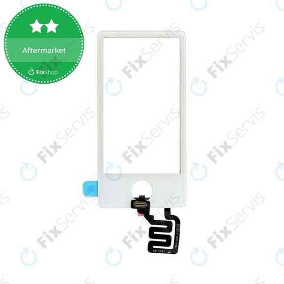 Dotykové sklo pre iPod Nano (7th Gen), White
