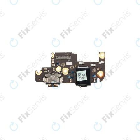 Motorola Moto G 5G XT2113 - Nabíjací Konektor PCB Doska - 5P68C17614 Genuine Service Pack
