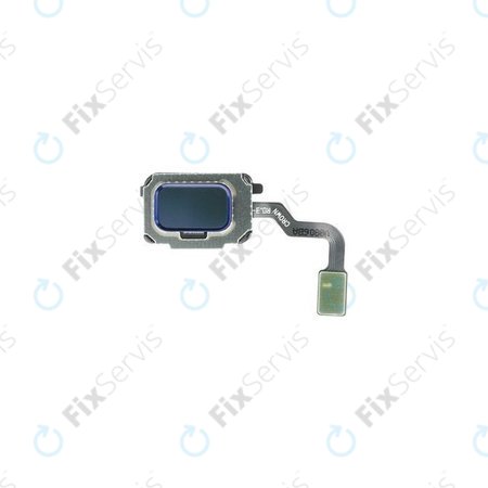 Samsung Galaxy Note 9 - Senzor Odtlačku Prsta + Flex Kábel (Ocean Blue) - GH96-11798B Genuine Service Pack