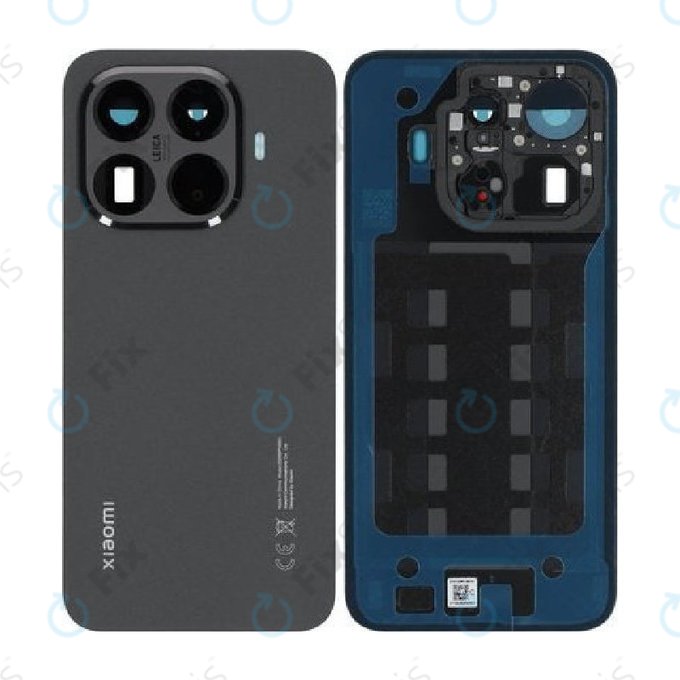Batériový kryt pre Xiaomi 15T Pro 5G, Black, 5600070O12U00, Genuine Service Pack