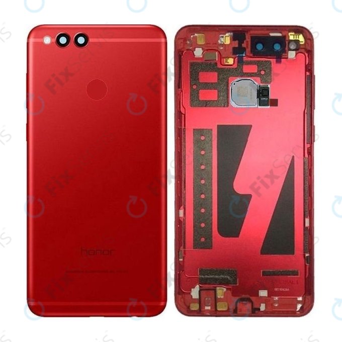 Huawei Honor 7X - Batériový Kryt (Červená) - 02351UST