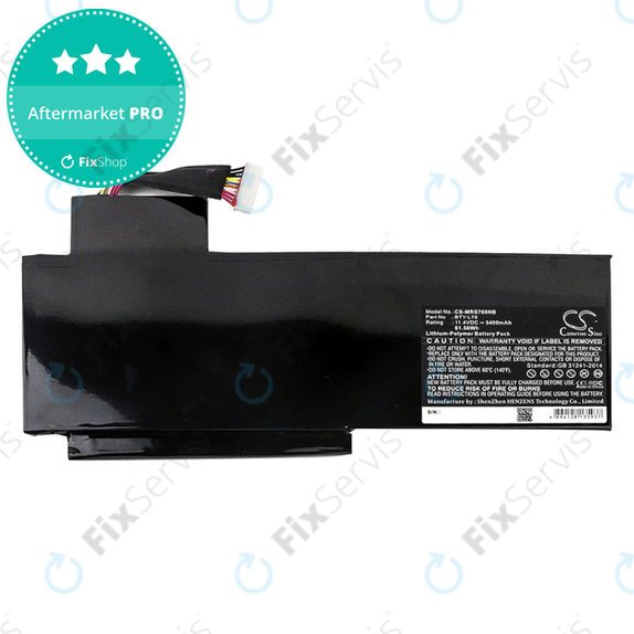 Batéria pre MSI GS70, GS72, WS72, 5400mAh, Li-Pol, 11.4V, BTY-L76, HQ