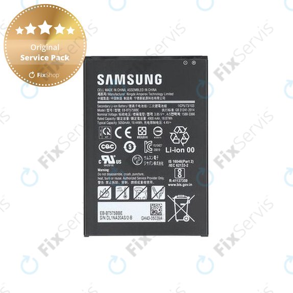 Samsung Galaxy Tab Active 3 T570, T575 - Batéria 5050mAh EB-BT575BBE - GH43-05039A Genuine Service Pack