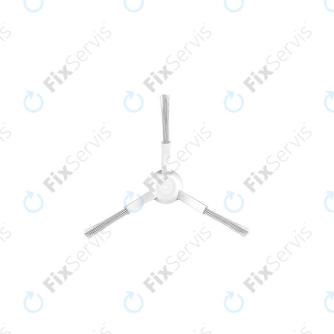 Xiaomi Mi Robot Vacuum Mop Pro (P), 2S, Viomi V2 Pro, V3, SE - Bočná Kefa (Biela) - 2ks