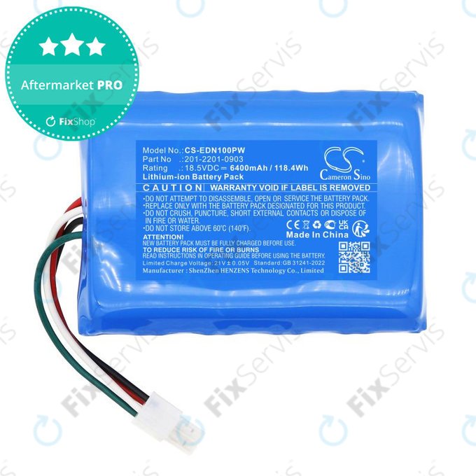 Batéria pre Ecovacs BAIZE, G1-800, GX-600, GOAT G1, 6400mAh, Li-Ion, 18.5V, 201-2201-0903, HQ