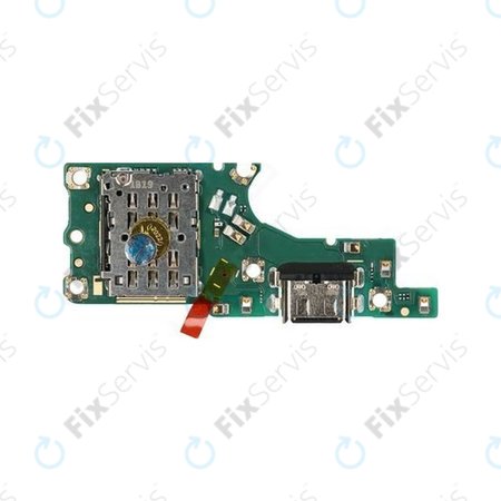 Huawei Nova 8i - Nabíjací Konektor + SIM Čítač PCB Doska - 02354GMN Genuine Service Pack