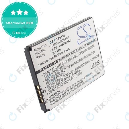 Batéria pre Alcatel One Touch, OT, TCL A, Vodafone, 900mAh, Li-Ion, 3.7V, CAB31L0004C1, HQ