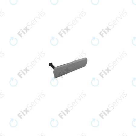 Sony Xperia Z1 Compact - Krytka Nabíjacieho Konektora (White) - 1275-4792 Genuine Service Pack