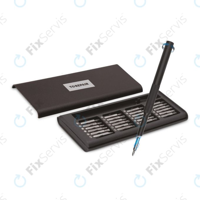 SBS - Presná sada skrutkovačov s magnetickou rukoväťou 25v1