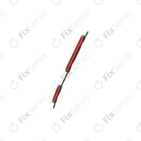 Samsung Galaxy A10 A105F - Tlačidlo Zapínania + Hlasitosti (Red) - GH64-07402D Genuine Service Pack