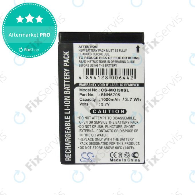 Batéria pre Motorola i930, i920, i95, 1000mAh, Li-Ion, 3.7V, SNN5705, HQ