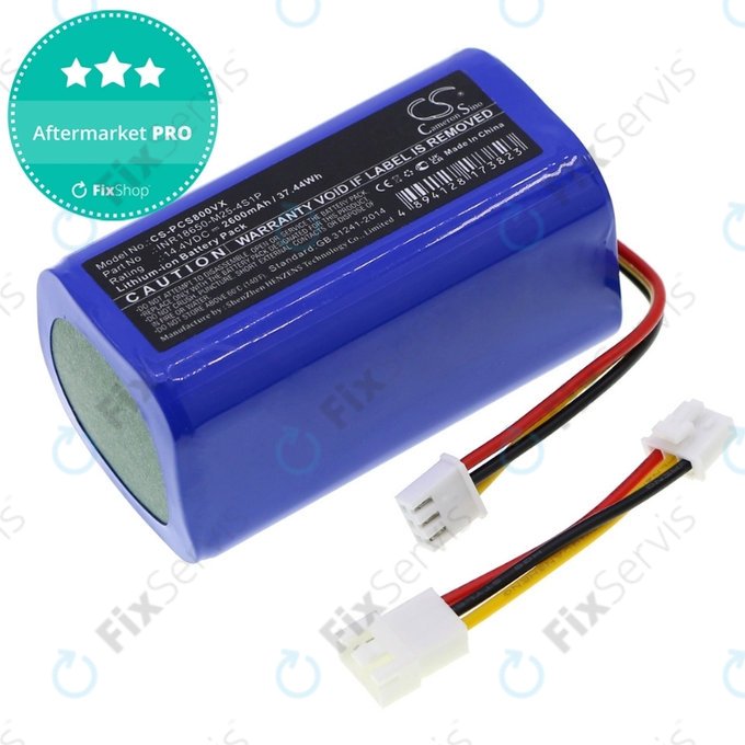 Proscenic 800T, 820T, 830T - Batéria INR18650-M25-4S1P Li-Ion 14.4V 2600mAh HQ