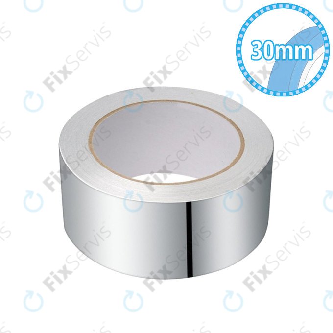 Teplovzdorná Hliníková Páska (EMI/RFI) - 30mm x 25m