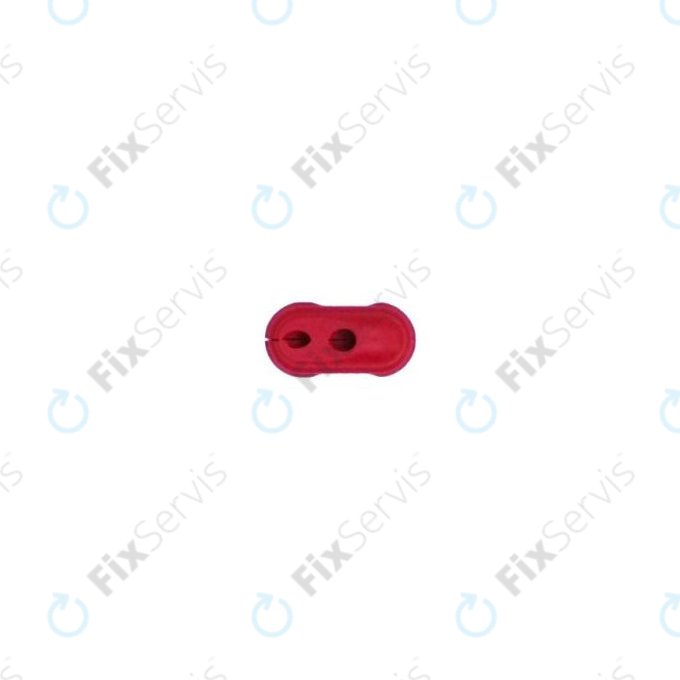 Xiaomi Mi Electric Scooter 1S, 2 M365, Essential, Pro, Pro 2 - Gumenná Krytka Kábla (Red)
