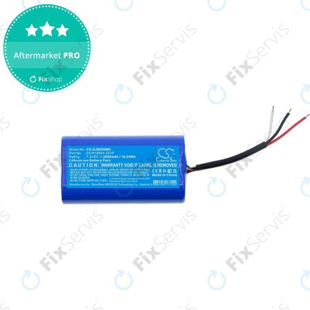 Batéria pre DJI Mobile 3, 4, Osmo Mobile 2, Mobile 3, Mobile 4, 2600mAh, Li-Ion, 7.4V, 2ICR18650-2S1P, HQ