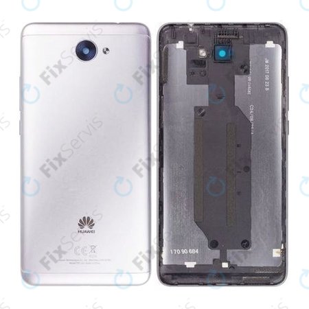 Huawei Y7 Dual TRT-L21 - Batériový Kryt (Silver) - 02351HEH Genuine Service Pack
