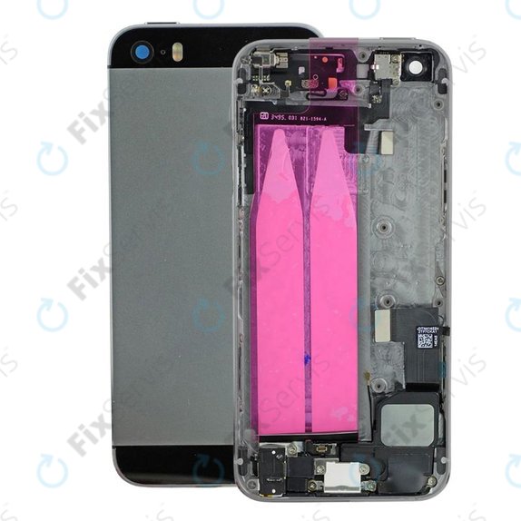 Apple iPhone SE - Zadný Housing s Malými Dielmi (Space Gray)
