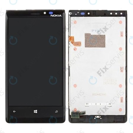 Nokia Lumia 920 - LCD Displej + Dotykové Sklo + Rám - 00808F9 Genuine Service Pack