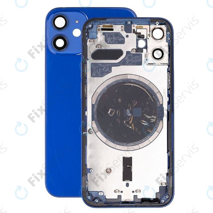 Apple iPhone 12 Mini - Zadný Housing (Blue)