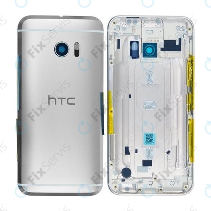 HTC 10 - Batériový Kryt (Glacier Silver)