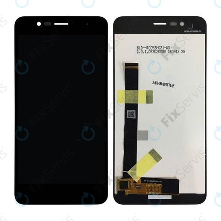 Asus Zenfone 3 Max ZC520TL - LCD Displej + Dotykové Sklo + Rám (Čierna) - 90AX0086-R20010