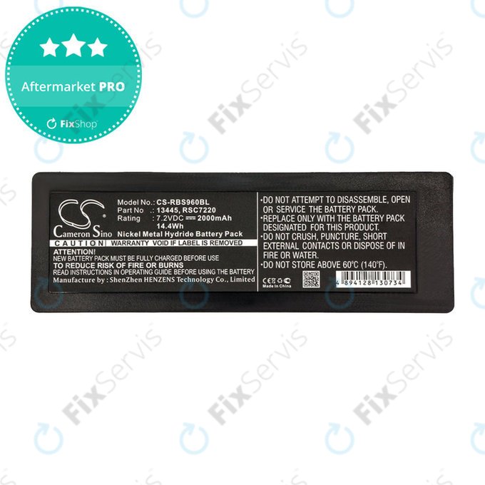 Batéria pre Scanreco 590, 592, 2000mAh, Ni-MH, 7.2V, RSC7220, HQ
