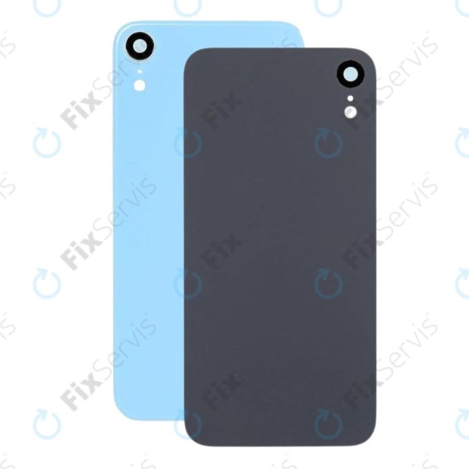 Apple iPhone XR - Sklo Zadného Housingu + Sklíčko Kamery (Blue)