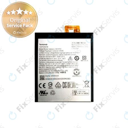 Lenovo Phab Plus 6,8 PB1-770M - Batéria L14D1P31, 3500mAh - SB18C00022 Genuine Service Pack