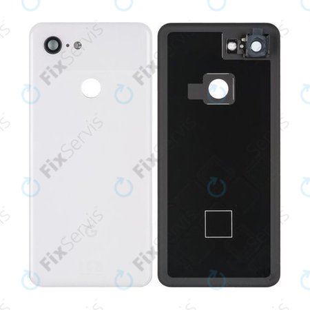Google Pixel 3 - Batériový kryt (Clearly White) - 20GB1WW0S02 Genuine Service Pack