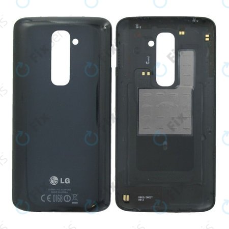 LG G2 D802 - Batériový Kryt (Black) - ACQ86750901 Genuine Service Pack